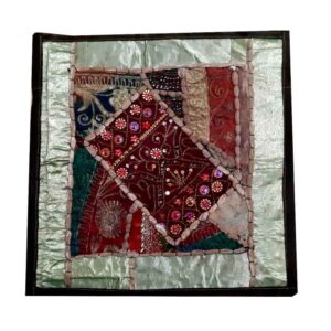 Bestickter Kissenbezug – Shine Suzani-Design