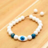 Perlenarmband für Damen – Weißes Design