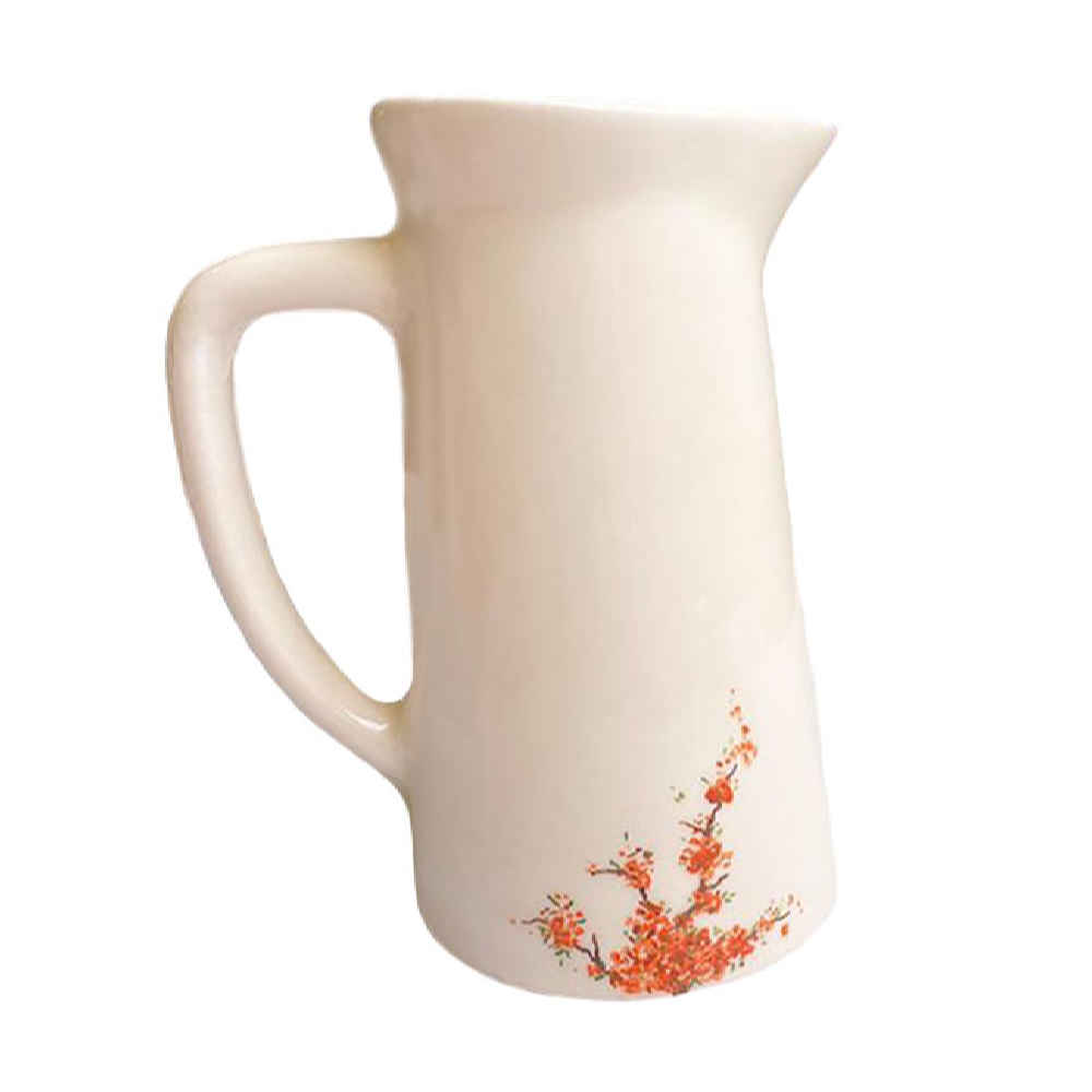 Handgefertigte Töpferkaraffe Blüte