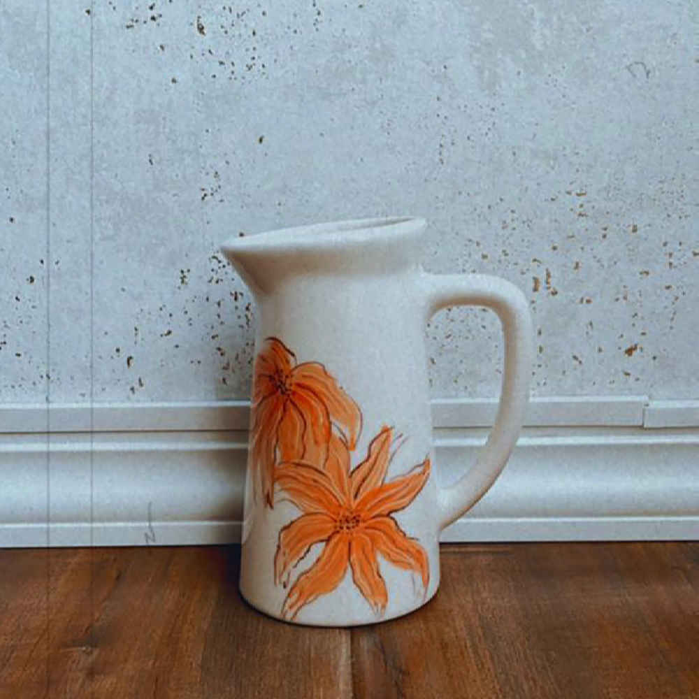 Handgefertigte Töpferkaraffe Golestan