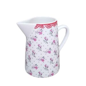 Porzellankaraffe mit Blumendesign Angela