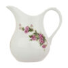 Porzellankaraffe mit Blumendesign Rose
