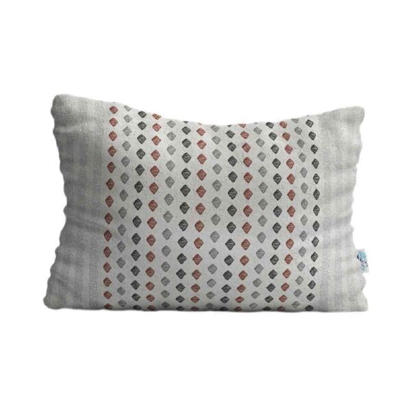 Restful Comfort Kopfkissen – Samtbezug Grau Modell Noghteh (2x)