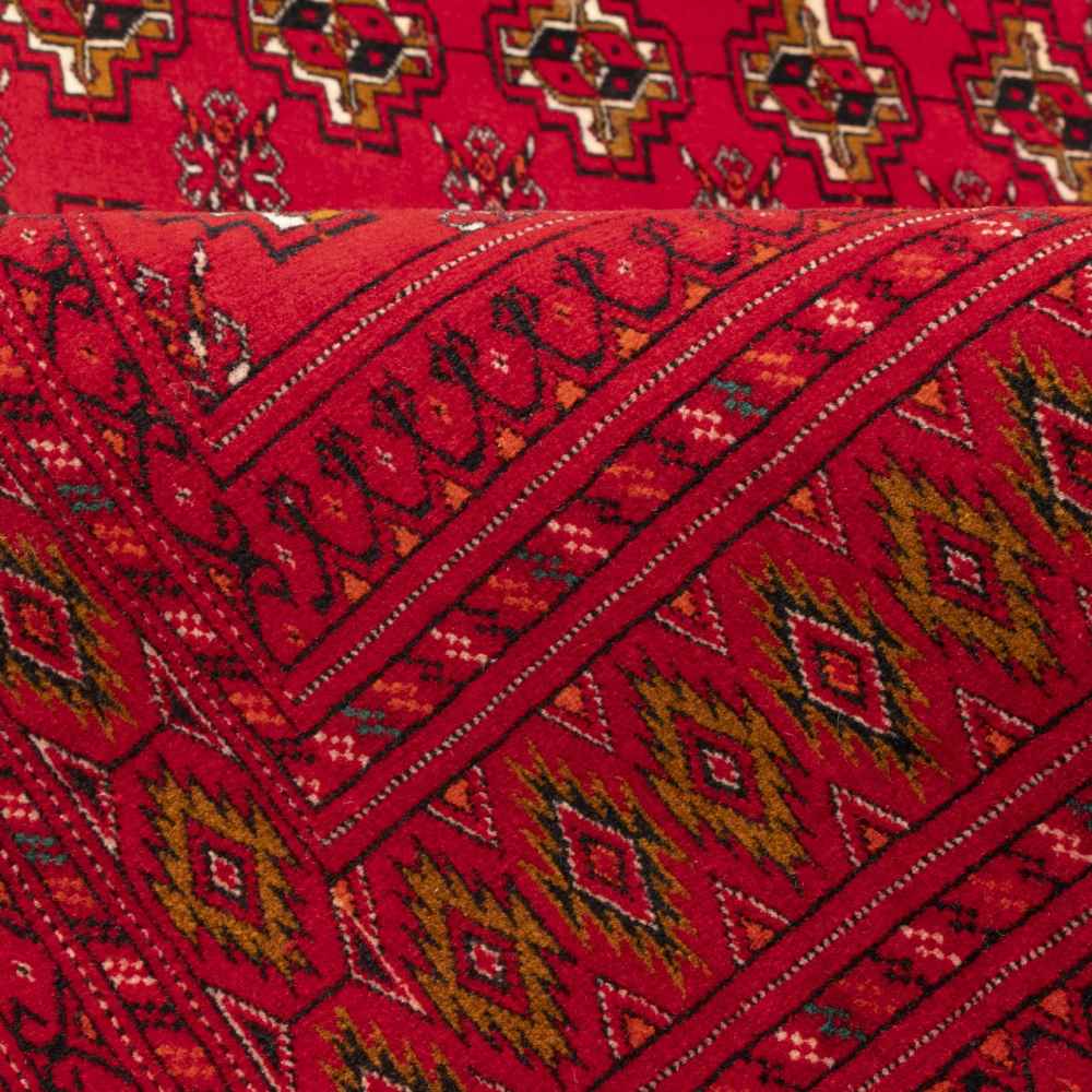 Handgewebter Torkaman-Bodenkissenbezug – Poshti Nostalgie