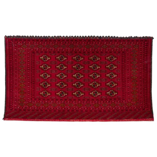 Handgewebter Torkaman-Bodenkissenbezug – Poshti Nostalgie