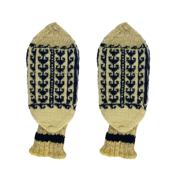 Persische handgewebte Wollsocken für Damen, gestrickt von Emad