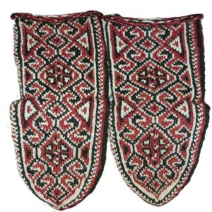 Persische handgewebte Wollsocken für Damen, gestrickt von Toranj