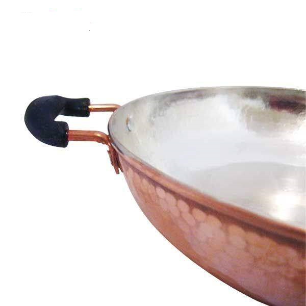 Handgefertigte persische Kupferbratpfanne – Doran-Design