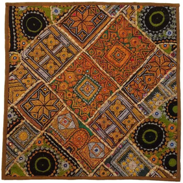 Patchwork Bestickte Tischdecke Modell Ahmad