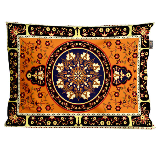 Persischer Samtkissenbezug – Standardgröße Modell Doran – Exquisit und plüschig (x2)