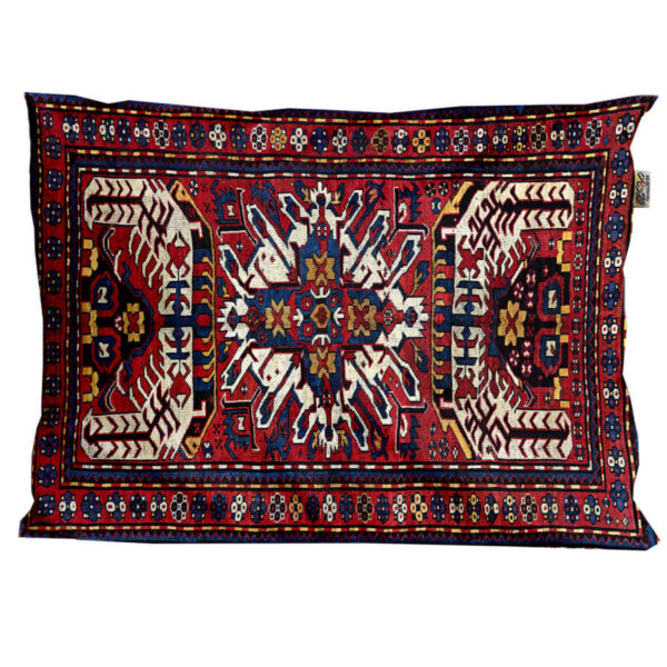 Persischer Samtkissenbezug – Standardgröße Modell Hezardastan – Luxuriös und einzigartig (x2)