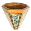 Persischer Holz-Abfalleimer – Khatamkari Barjasteh Design