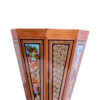 Persischer Holz-Abfalleimer – Khatamkari Shekar-Muster