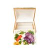 Handgefertigte Knochen-Schmuckbox mit persischem Farah-Muster