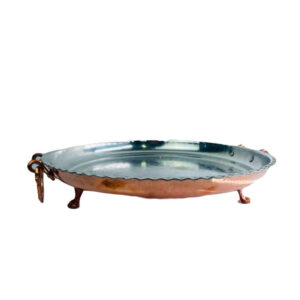 Persische Kupfer Serviertablett Hammered Dalbor