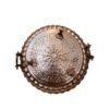 Persische Kupfer Serviertablett Hammered Hakaki