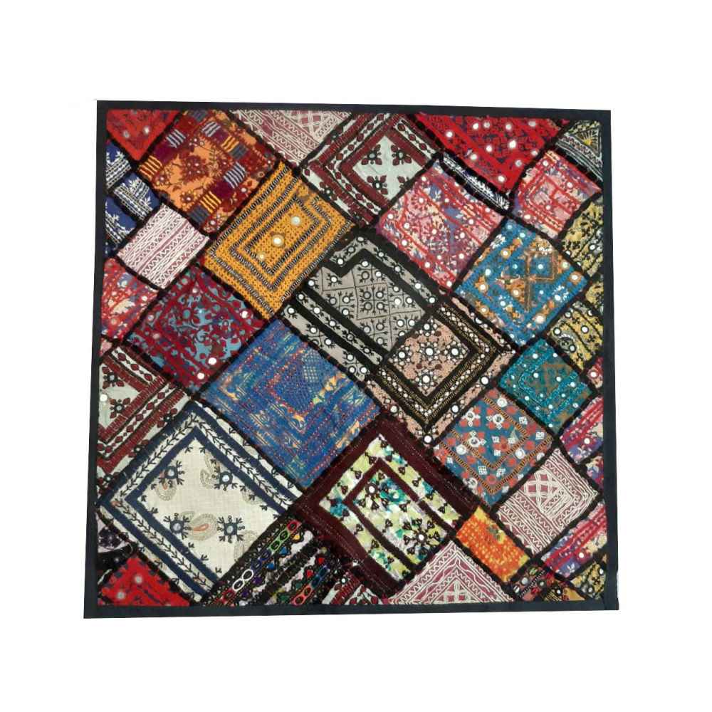 Patchwork Bestickte Tischdecke Modell Lona