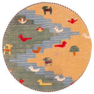 Persische Kilim Kissenbezüge – Handgewebtes Tierdesign
