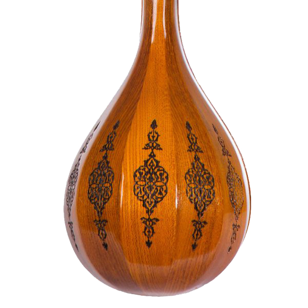 Persischer Setar – Handgefertigtes Saiteninstrument von Mafakheri, Modell Burned