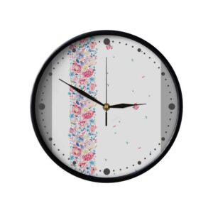 Persisch inspirierte analoge Wanduhr mit Muster – Arusak