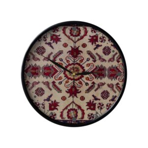 Persisch inspirierte analoge Wanduhr mit Muster – Dorsa