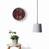 Persisch inspirierte analoge Wanduhr mit Muster - Eshgh