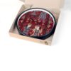Persisch inspirierte analoge Wanduhr mit Muster - Eshgh