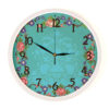Persisch inspirierte analoge Wanduhr mit Muster - Firoozeh