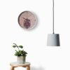 Persisch inspirierte analoge Wanduhr mit Muster - Goldan
