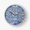 Persisch inspirierte analoge Wanduhr mit Muster - Modern