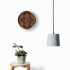 Persisch inspirierte analoge Wanduhr mit Muster - Toreh