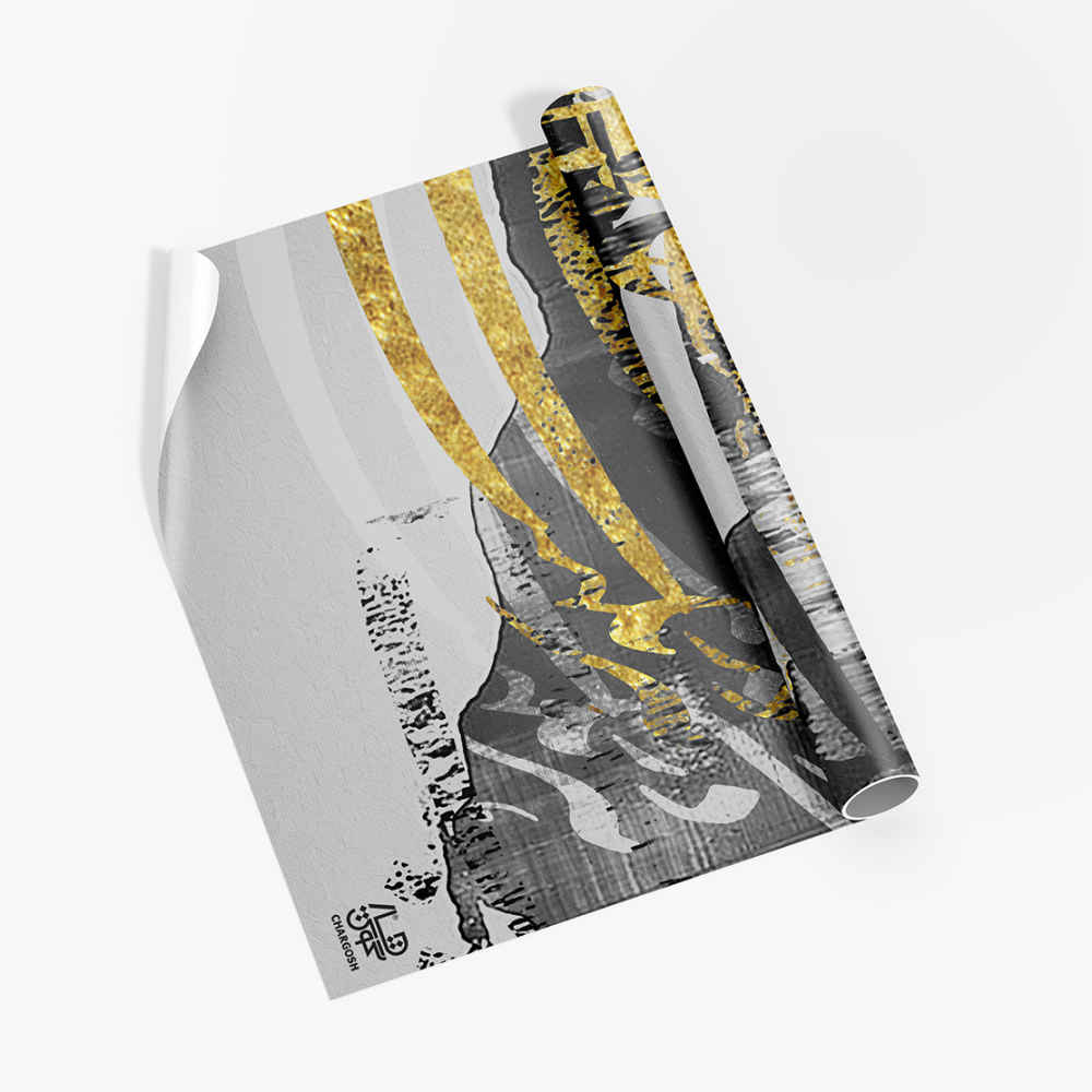 Persische Kalligrafie Tapete Modell Masti für moderne Innenräume