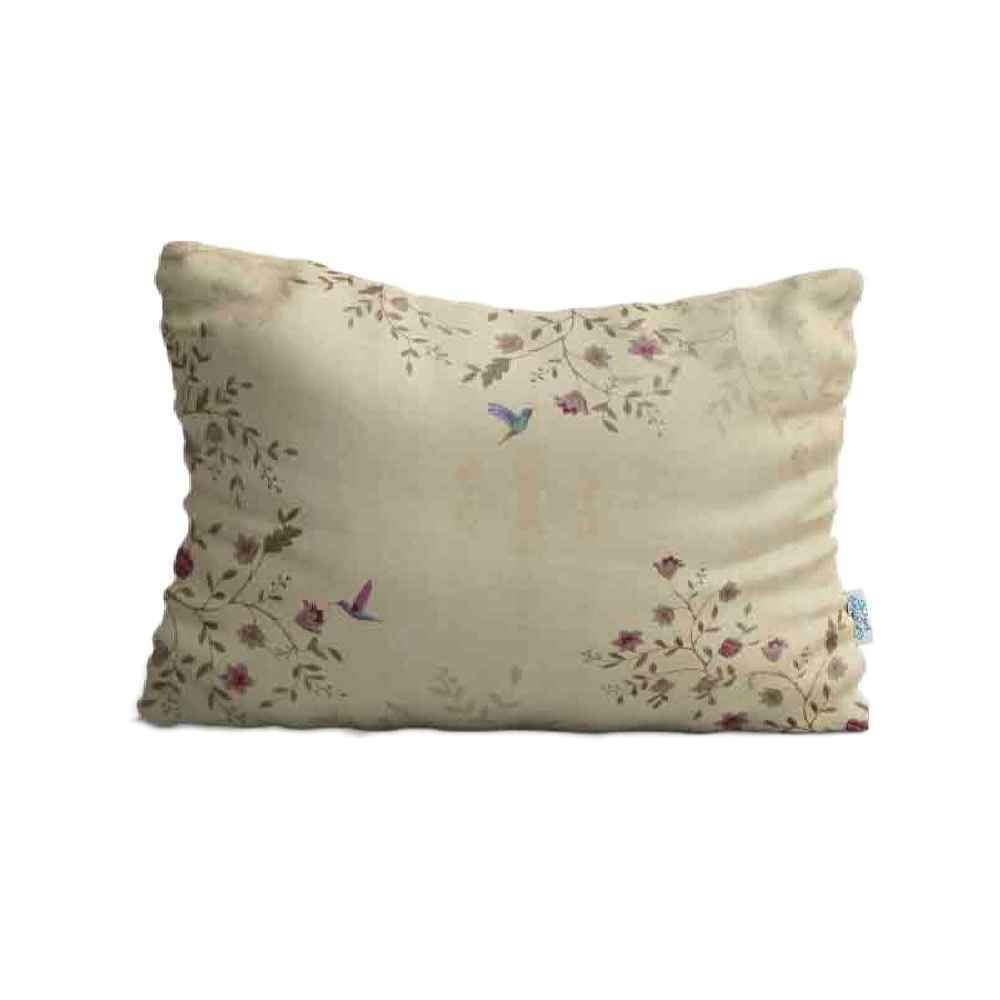 Restful Comfort Kopfkissen – Samtbezug Modell Vögel (2x)