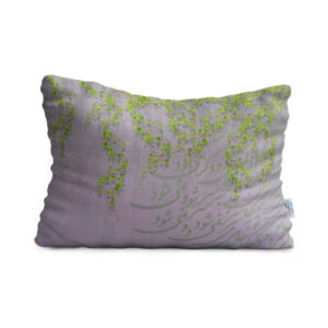 Restful Comfort Kopfkissen – Samtbezug inspiriert von persischer Kunst Modell Hamegan (2x)