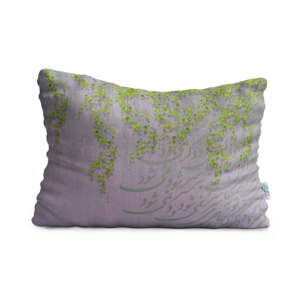 Restful Comfort Kopfkissen – Samtbezug inspiriert von persischer Kunst Modell Hamegan (2x)