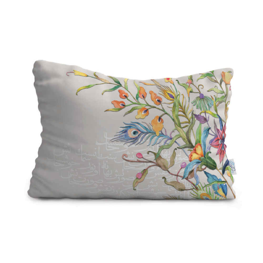 Restful Comfort Kopfkissen – Samtbezug inspiriert von persischer Kunst Modell Naghsh (2x)