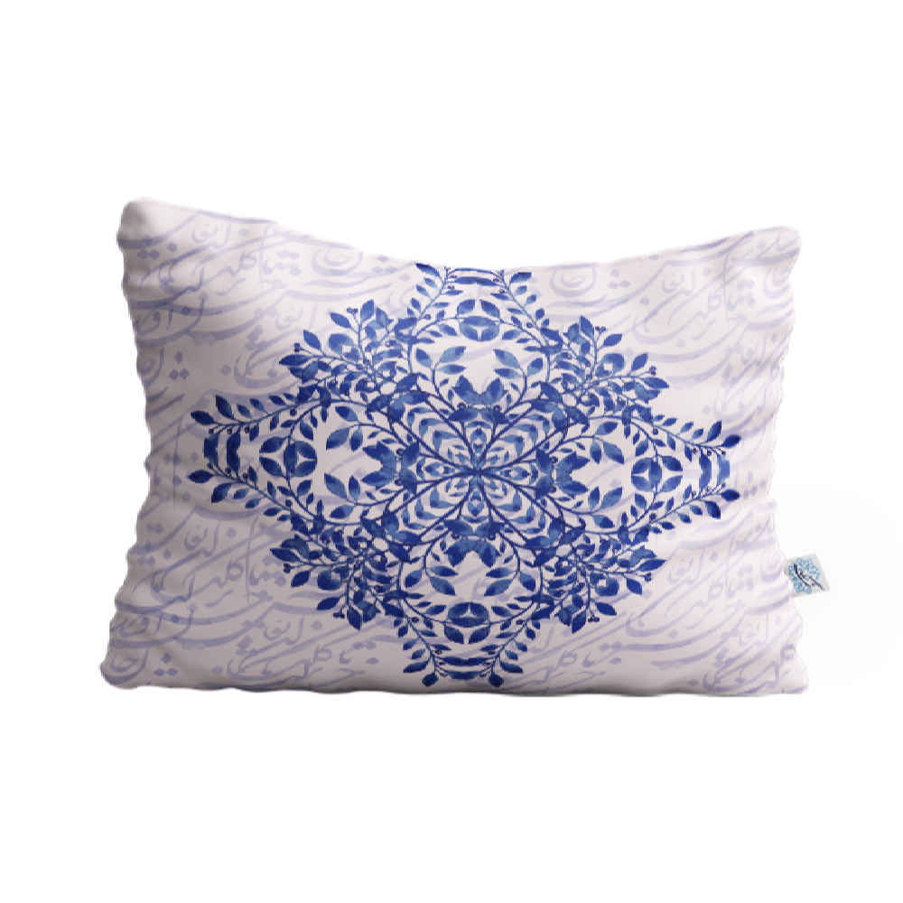 Restful Comfort Kopfkissen – Samtbezug inspiriert von persischer Kunst Modell Sama (2x)
