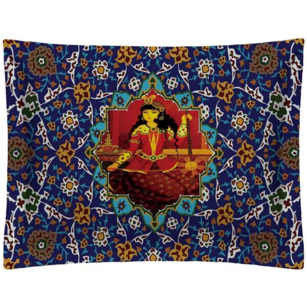 Persischer Samtkissenbezug – Standardgröße Modell Banoo (x2)