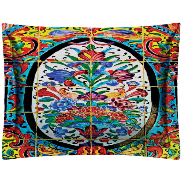 Persischer Samtkissenbezug – Standardgröße Modell Rana (x2)