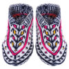 Aserbaidschanische Häkelslippers für Damen aus Acrylfaser, gestrickt Modell Dastbaf