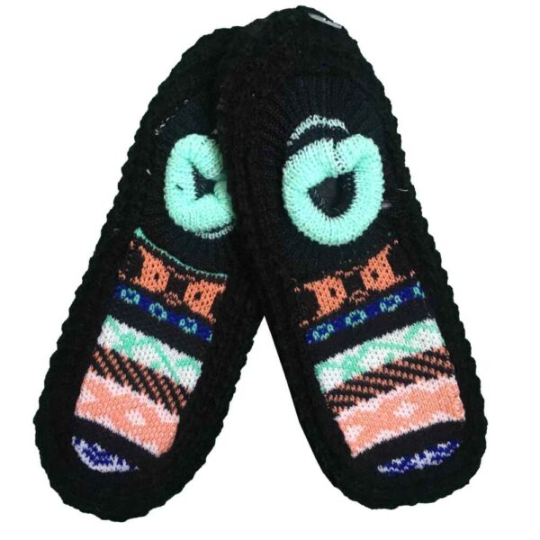 Häkelslippers für Damen aus Baumwolle, gestrickt Modell Diara
