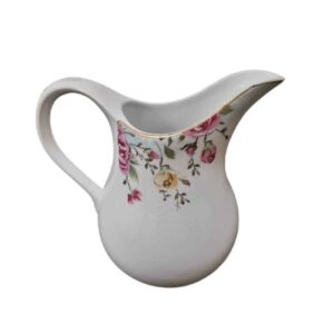 Porzellankaraffe mit Blumendesign Kamelia