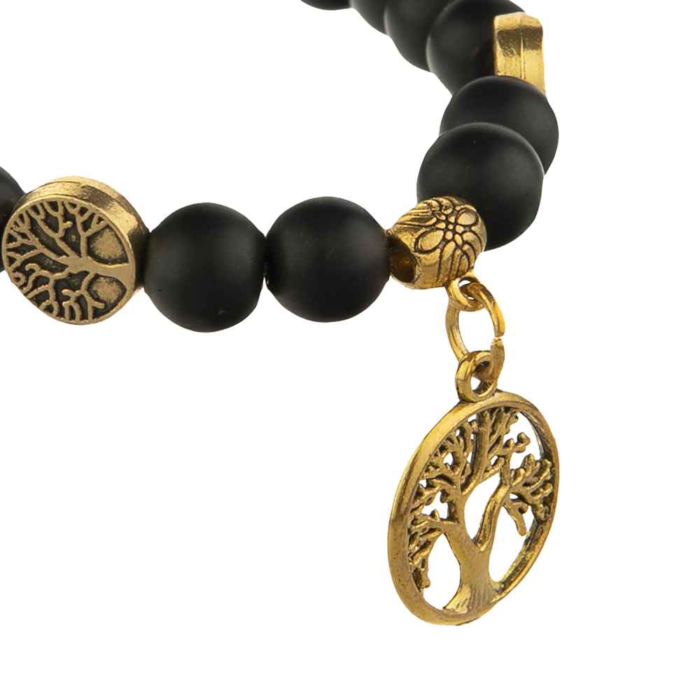 Perlenarmband für Damen – Design mit Baum des Lebens