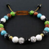Perlenarmband für Damen und Herren – Regenbogen Design