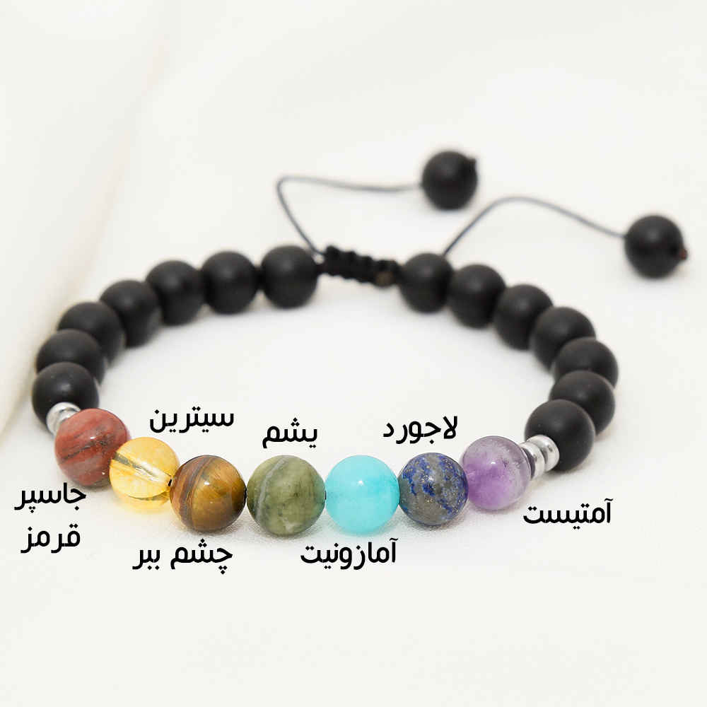 Perlenarmband für Damen – 7 Chakra