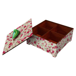 Holz-Süßigkeiten-Organizer-Box Modell Bahar