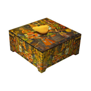 Holz-Süßigkeiten-Organizer-Box Modell Tanz