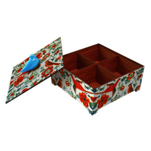 Holz-Süßigkeiten-Organizer-Box Modell Golestan