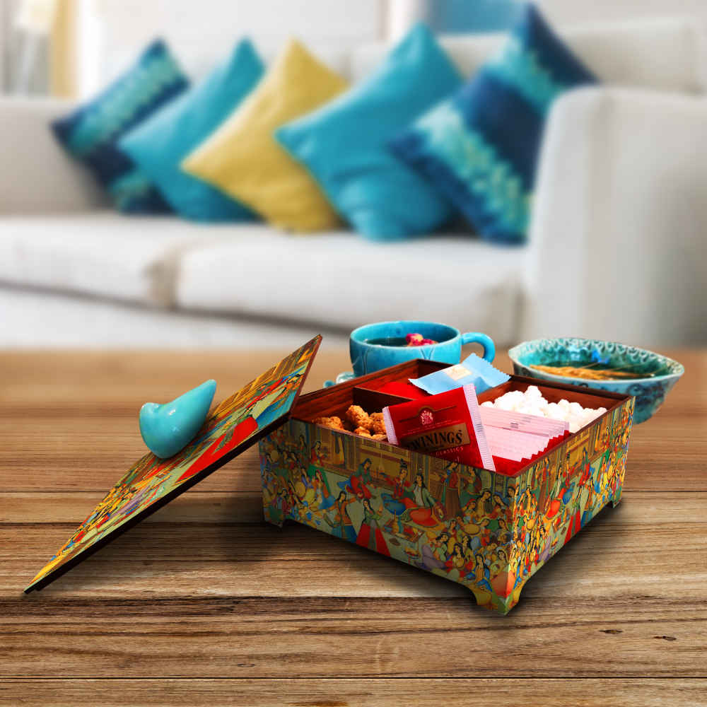 Holz-Süßigkeitendose – Modell Miniatur