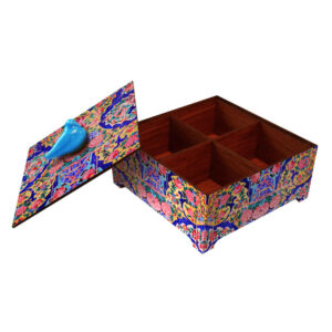 Holz-Süßigkeiten-Organizer-Box Modell Moschee